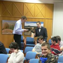 Předávání ECDL certifikátů 2.12.2005