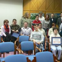 Předávání ECDL certifikátů 2.12.2005