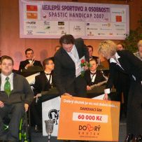 Vyhlašení NEJ spotrovce Spastic Handicap 2007