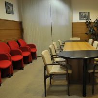 Interiéry školy a internátu