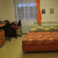 Interiéry školy a internátu