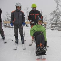 Lyžování na monoski