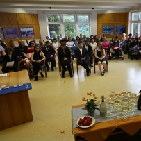 Slavnostní předávání maturitního vysvědčení 