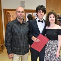 Slavnostní předávání maturitního vysvědčení 