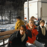 1996: Lyžařský výcvik