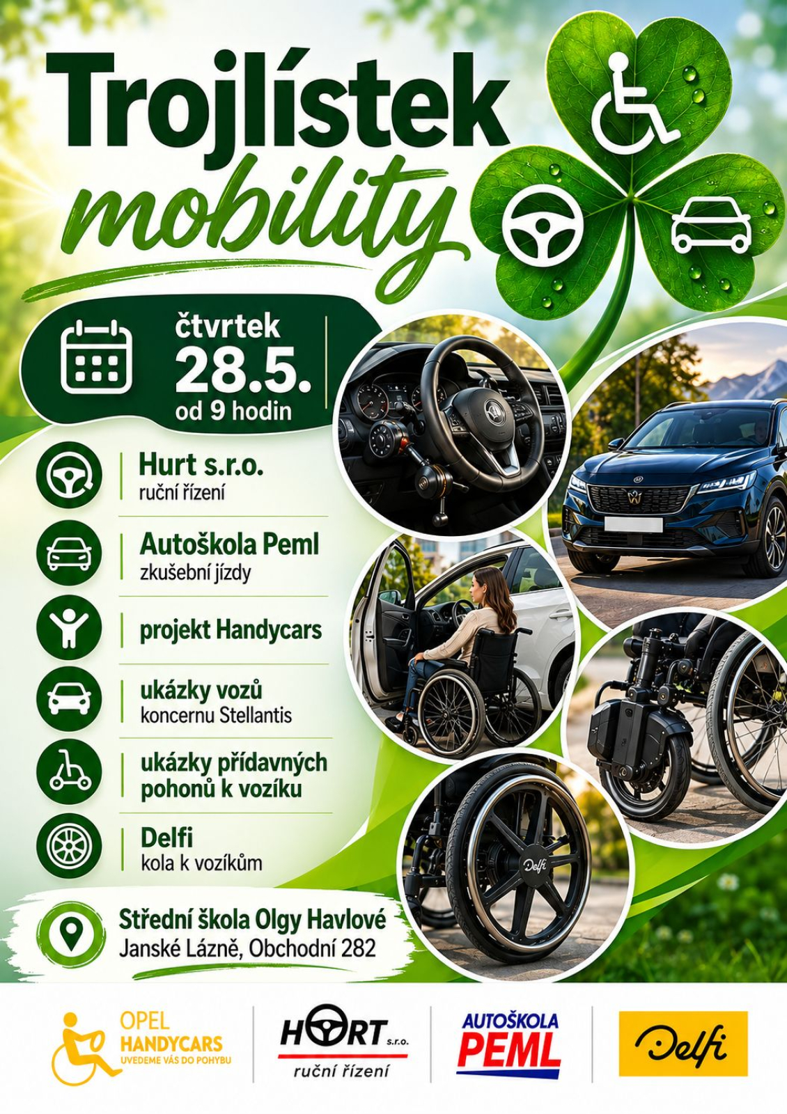 Trojlístek mobility 