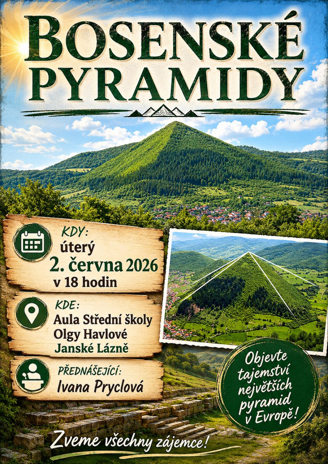 Přednáška - Bosenské pyramidy