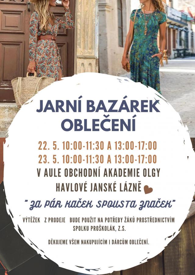Jarní bazárek oblečení